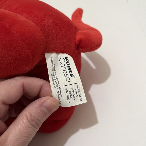 Clifford The Big Red Dog 13” Plush Toy Stuffed  Animal Kohls Care Cartoon 2021 - Picture 7 of 7